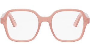 DiorMidnightO S1I Shiny Pink Geometric Eyeglasses