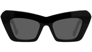 Anagram Black Cat Eye Sunglasses