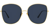 DiorStellaire BU Yellow Butterfly Sunglasses