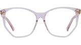 DiorSpiritO BI Pink Geometric Eyeglasses