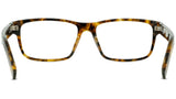 Youthful Energy Havana Rectangular Eyeglasses