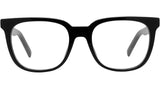 Youthful Energy Black Square Eyeglasses