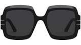 DiorSignature S1U Black Square Sunglasses