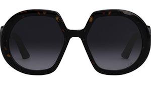 DiorBobby R1U Havana Geometric Sunglasses