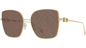 Baguette Endura Gold Square Sunglasses