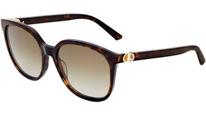 30Montaigne S3F Havana Geometric Sunglasses