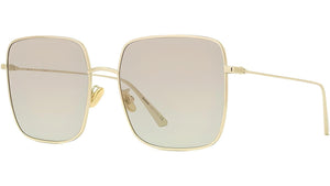 DiorStellaire  SU Yellow Geometric Sunglasses