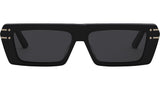 DiorSignature S2U Black Geometric Sunglasses