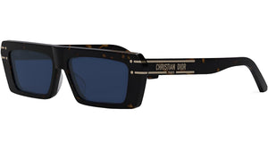 DiorSignature S2U Havana Geometric Sunglasses