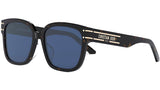 DiorSignature S7F Havana Square Sunglasses