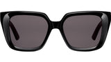 DiorMidnight S1I Black Square Sunglasses