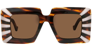 Chunky Anagram Multi Square Sunglasses