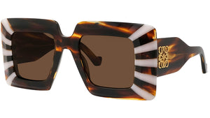 Chunky Anagram Multi Square Sunglasses