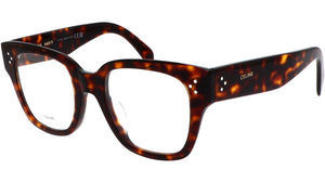 CELINE 3 Dots Havana Butterfly Eyeglasses