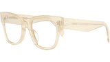 CELINE 3 Dots Champagne Butterfly Eyeglasses