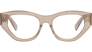 CELINE 3 Dots Grey Cat Eye Eyeglasses