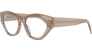 CELINE 3 Dots Grey Cat Eye Eyeglasses