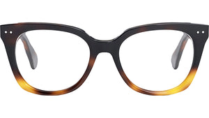 CELINE Thin Havana Butterfly Eyeglasses