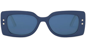 DiorPacific S1U Navy Geometric Sunglasses