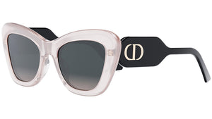 DiorBobby B1U Pink Black Cat Eye Sunglasses