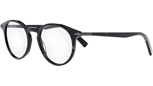 DiorBlackSuitO R6I Havana Round Eyeglasses