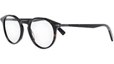 DiorBlackSuitO R6I Havana Round Eyeglasses