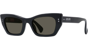 Boke Flower Black Geometric Sunglasses