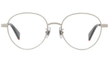 AKA Silver Round Eyeglasses