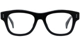 Boke Flower Black Rectangular Eyeglasses