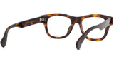 Boke Flower Havana Rectangular Eyeglasses