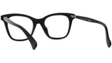 Boke Flower Black Cat Eye Eyeglasses