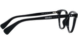 Boke Flower Black Square Eyeglasses