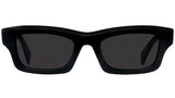 AKA Black Rectangular Sunglasses