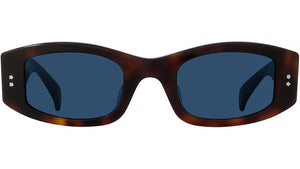 Boke Flower Havana Rectangular Sunglasses