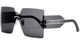 DiorClub M5U Grey Mask Sunglasses