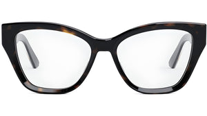 DiorSpiritO B3I Havana Butterfly Eyeglasses