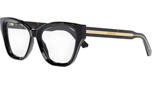 DiorSpiritO B3I Havana Butterfly Eyeglasses