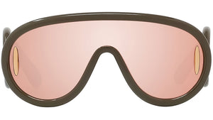 Paula's Ibiza Green Mask Sunglasses