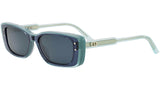 DiorHighlight S2I Blue Rectangular Sunglasses