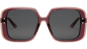 DiorHighlight S3F Burgundy Square Sunglasses