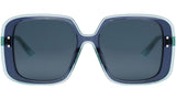 DiorHighlight S3F Blue Square Sunglasses