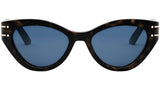 DiorSignature B7I Havana Cat Eye Sunglasses