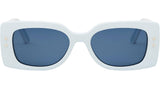 DiorPacific S1U Blue Geometric Sunglasses