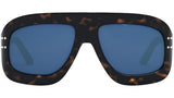 DiorSignature M1U Havana Pilot Sunglasses