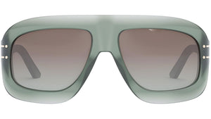 DiorSignature M1U Green Pilot Sunglasses