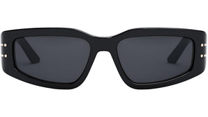 DiorSignature S9U Black Geometric Sunglasses