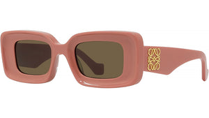 Anagram Pink Rectangular Sunglasses