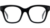 Boke Flower Black Square Eyeglasses