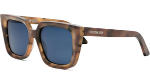 DiorMidnight S1I Caramel Havana Square Sunglasses