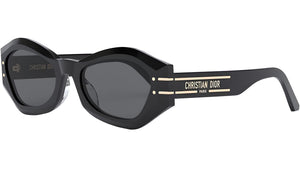 DiorSignature B1U Black Butterfly Sunglasses